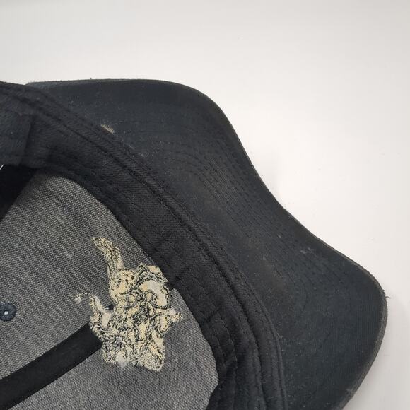 Winchester Snapback Trucker Hat Gray One Size Adjustable Embroidered Mesh Back - Picture 8 of 9